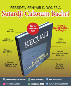 Kecuali; Kumpulan Puisi Sutardji Calzoum Bachri